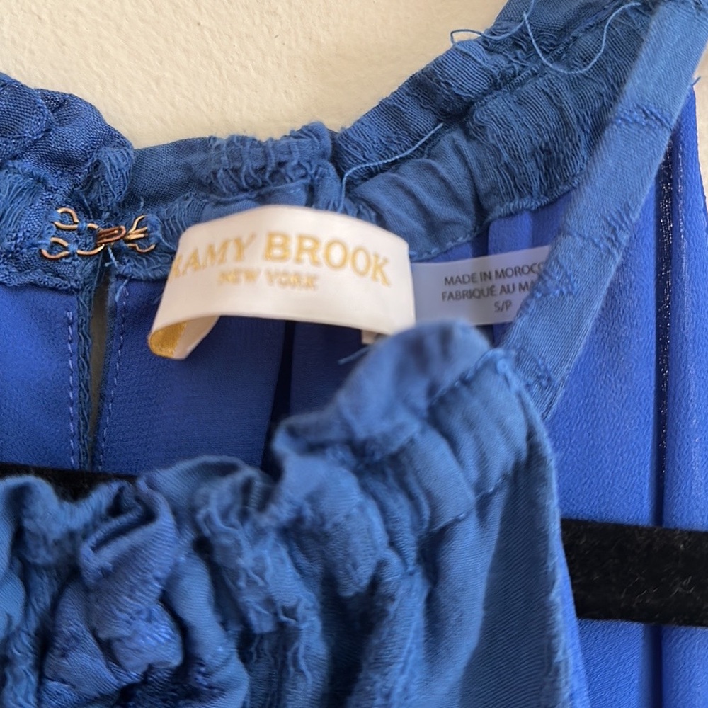 Ramy Brook Blue Mini Dress - Picture 5 of 6